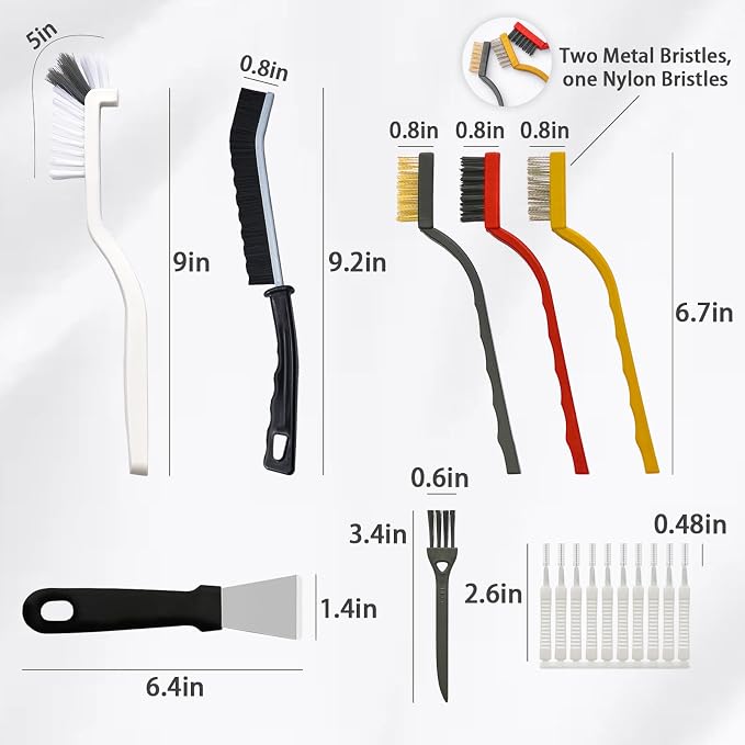 20-Piece Crevice Cleaning Brush Set - Image 2