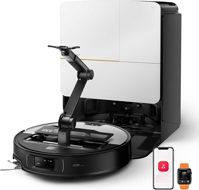 roborock Saros Z70 Robot Vacuum and Mop, OmniGrip Arm, AI-Powered, 000Pa Suction by Roborock