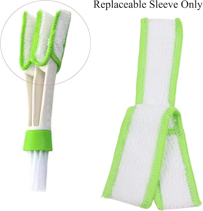 7 Pack Mini Duster Microfiber Sleeves Replacement Double Ended Car Air Vent - Image 2