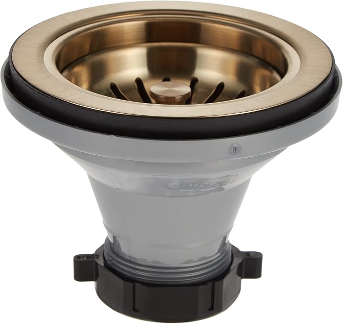 Delta Faucet 72010-CZ Flange and Strainer, Kitchen Sink, Champagne Bronze - Image 4