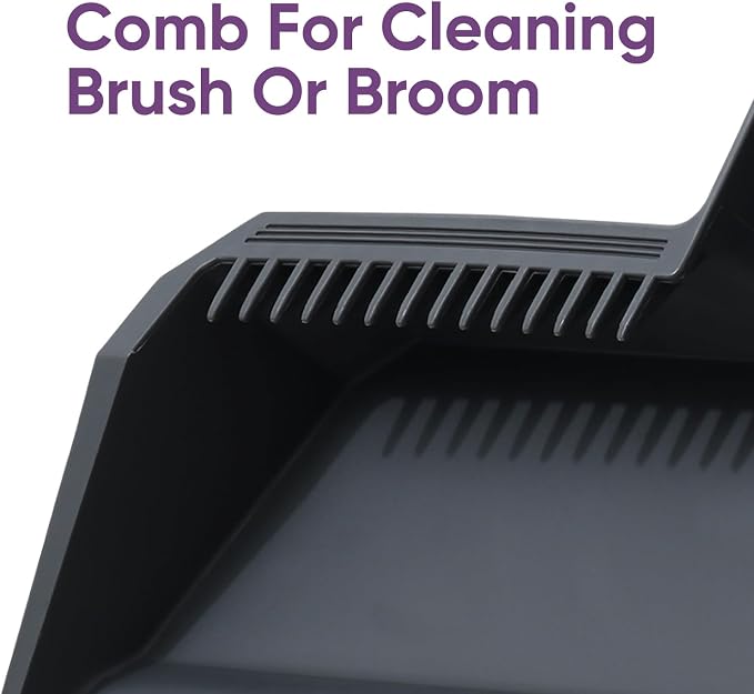 Superio 3-Pack Wide Plastic Dustpan - Image 7