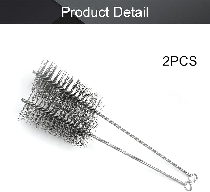 Utoolmart Steel Wire Tube Brush, Stainless Steel Spiral Power Bottle Cleaning - Image 4