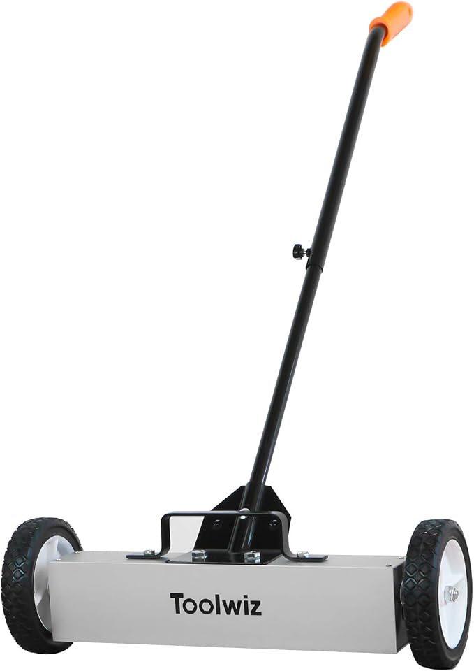 Toolwiz 18 Inches 26 Lbs Magnetic Sweeper Magnetic Pickup Tool by Toolwiz%C2%AEHandTools