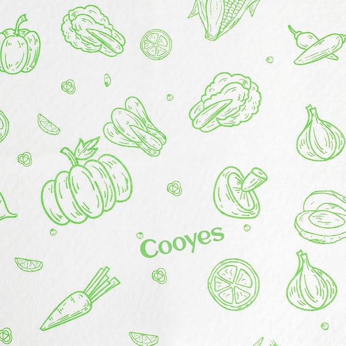 Cooyes Refrigerator Liners 17.7" x 24", Absorbent Strong Grip Fridge Mats - Image 3