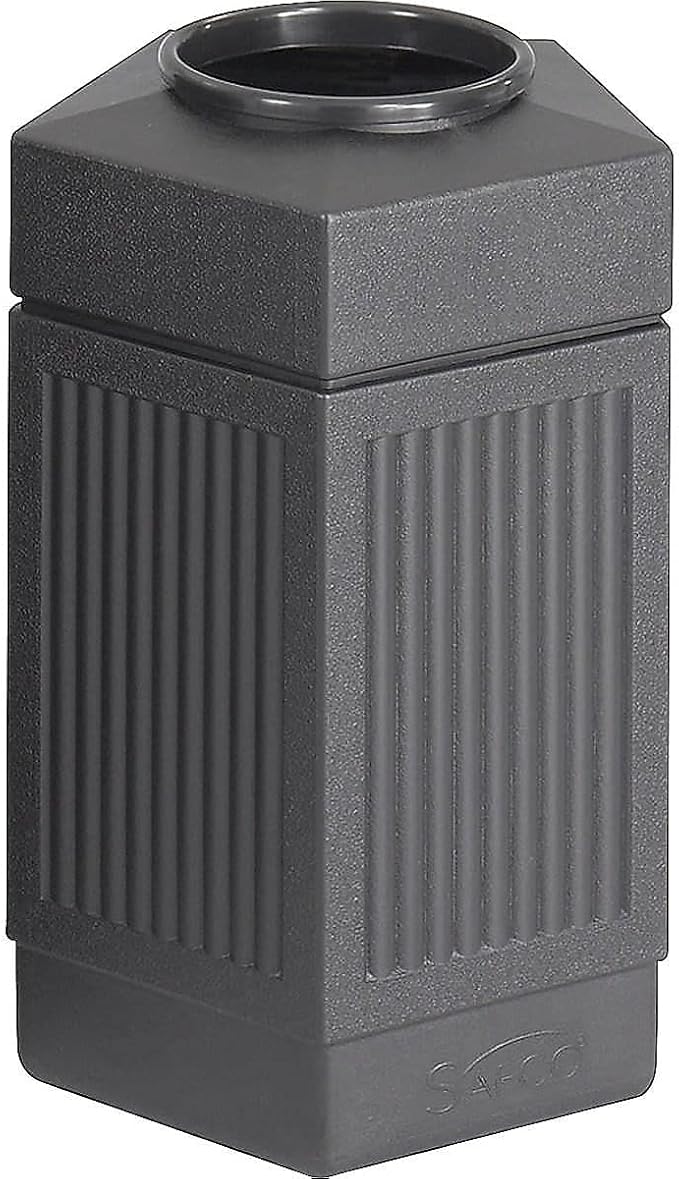 Safco Canmeleon Trash Can, 30 Gallons, Indoor and Outdoor Use, Durable & - Image 3
