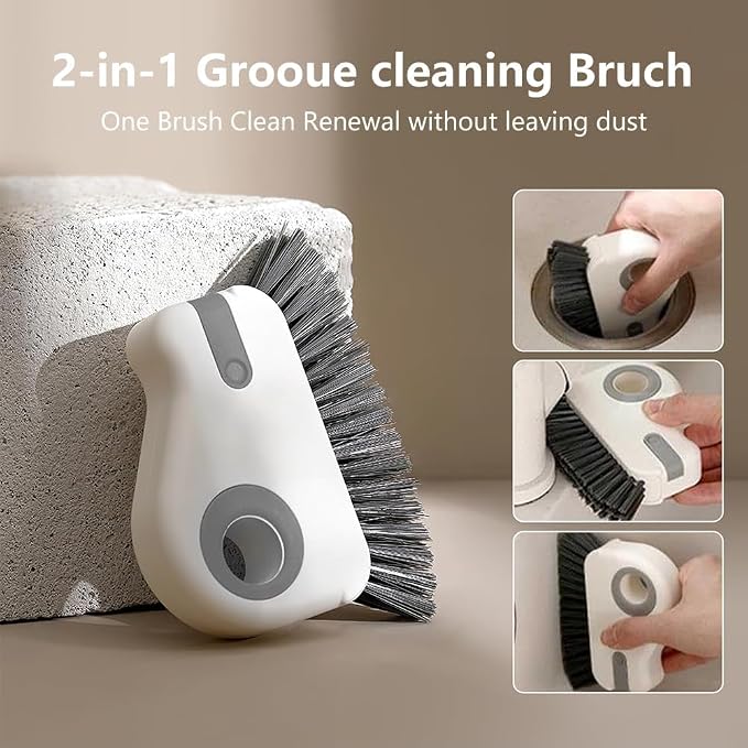 2 in 1 Groove Cleaning Brush Window Track Cleaning Tools, Deep Clean - Image 6