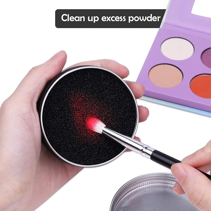 DUcare Makeup Brush Cleaner Makeup Brushes Solid Soap Cleanser - Image 9