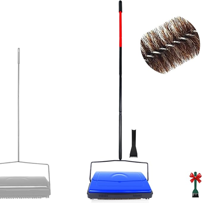 EZ SPARES Horsehair Carpet Sweeper Cleaner by EZSPARES