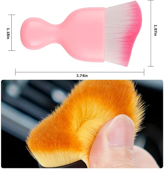 Blilo 2PCS Car Interior Detailing Brush - Image 2
