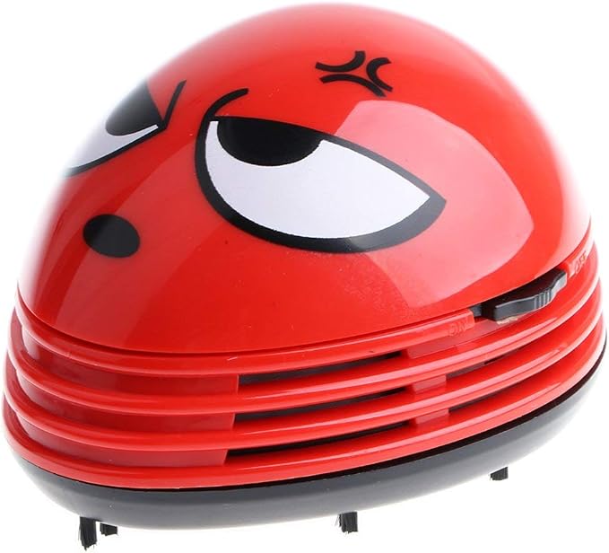 Cute Portable Cartoon Mini Desktop Vacuum Desk Dust Cleaner - Image 3