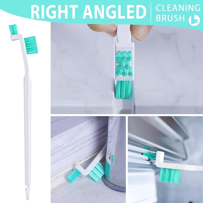 Small Cleaning Brushes for Small Spaces, Tiny Household Cleaning Supplies Tools - Image 3
