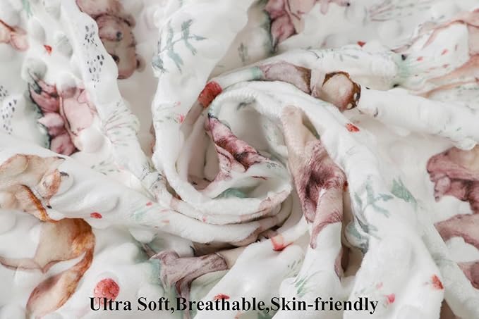 Dot Bassinet Sheet Set 2 Pack Stretch Fitted Cradle Sheets,Ultra Soft,Universal Fit Oval Rectangle Hourglass Pad/Mattress, for Baby Girls and Boys Cream, Fox Deer Bear