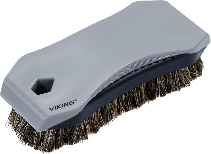 VIKING Leather Cleaner Brush, Horsehair Bristles by VikingCarCare