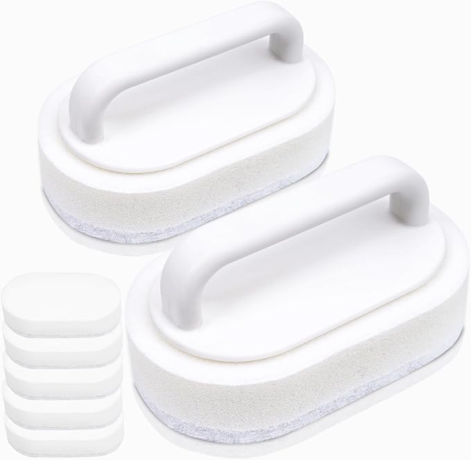 Thickened Handheld Scrub Pad for Hot Tubs, Spas & Pools, Non-Scratch by TidyMister