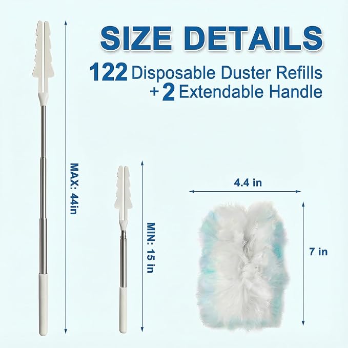 122 Count Heavy Duty Duster Refills - Image 5