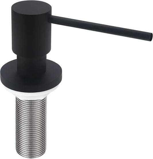 Matte Black All Brass Soap Dispenser by EADOT