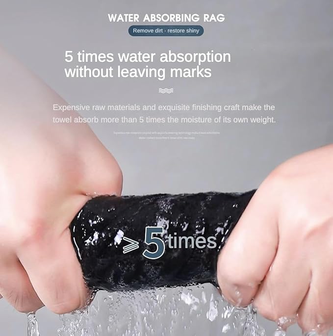 Thickened Magic Cleaning Cloth, Super Absorbent, Streak-Free Microfiber Cloth - Image 3