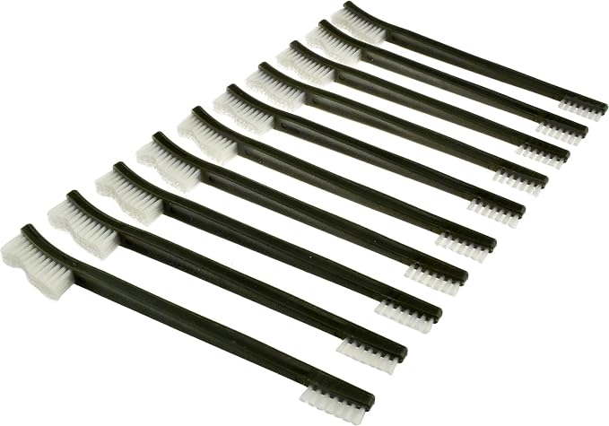 SE 10-Piece Double-Ended Gun Cleaning Brush Set, Gun Cleaning Supplies Kit by SE