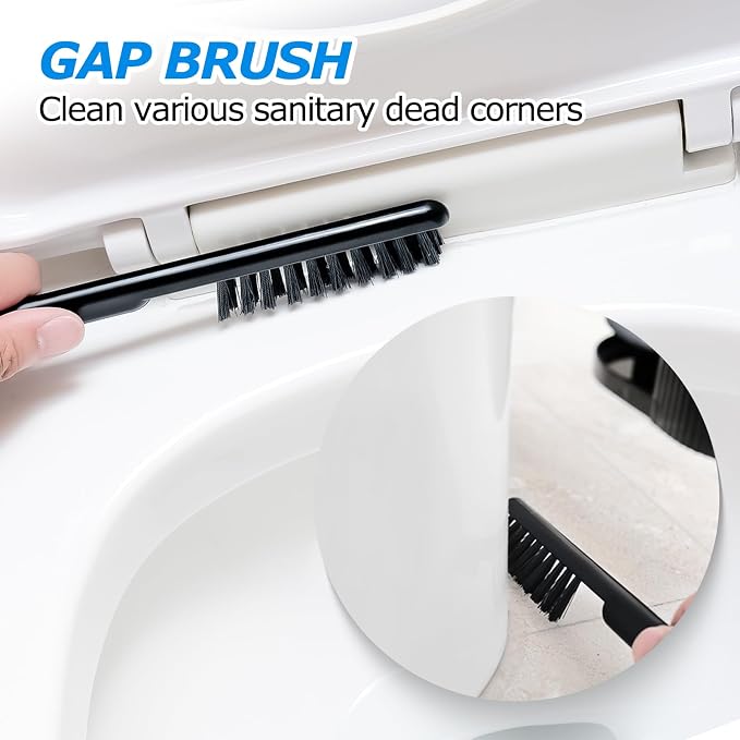2Pack 2 in 1 Toilet Brush and Plunger Set, Toilet Bowl Brush Plunger Set - Image 6
