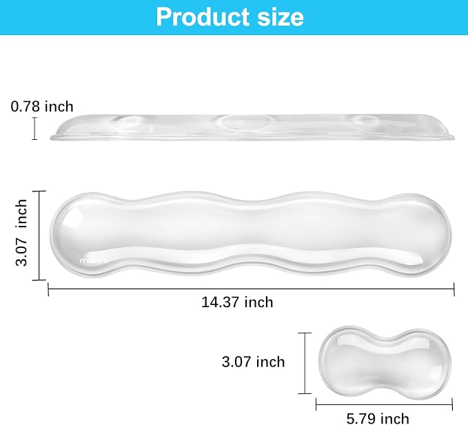 MOSISO Gel Keyboard Wrist Rest&Wrist Support - Image 8