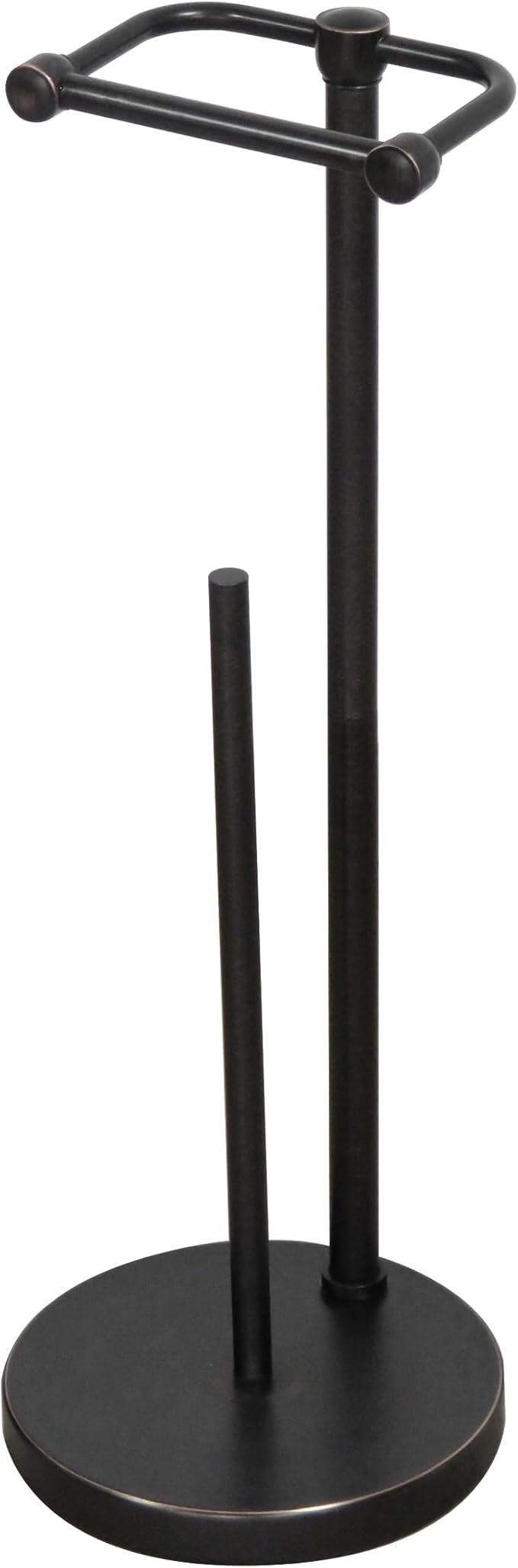 Toilet Paper Holder Stand, Post Pivoting Design Free Standing Toilet Paper by ElevateYourSpaceChooseRARXTR