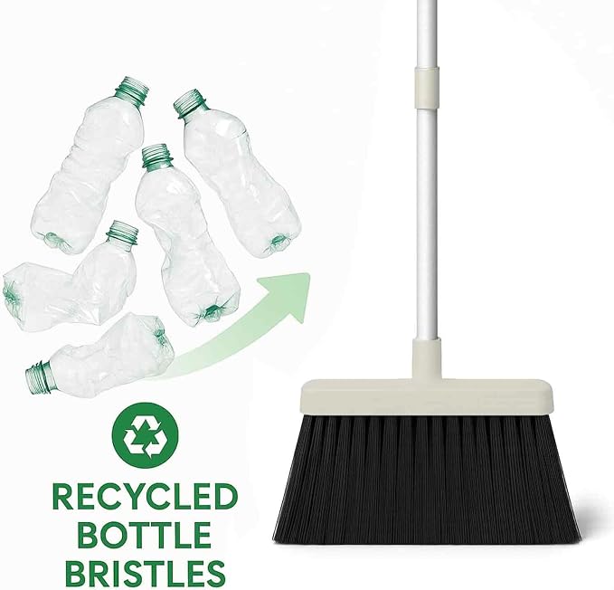 Broom and Dustpan Set, Standing Dustpan Broom Set, Broom - Image 7