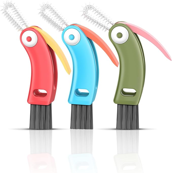 3 in 1 Cup Lid Cleaning Brush 3 PCS by Unknown