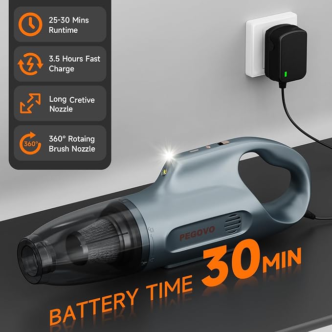 Handheld Vacuum Cordless Car Vacuum Portable, Cordless Handheld Vacuum Cleaner - Image 3