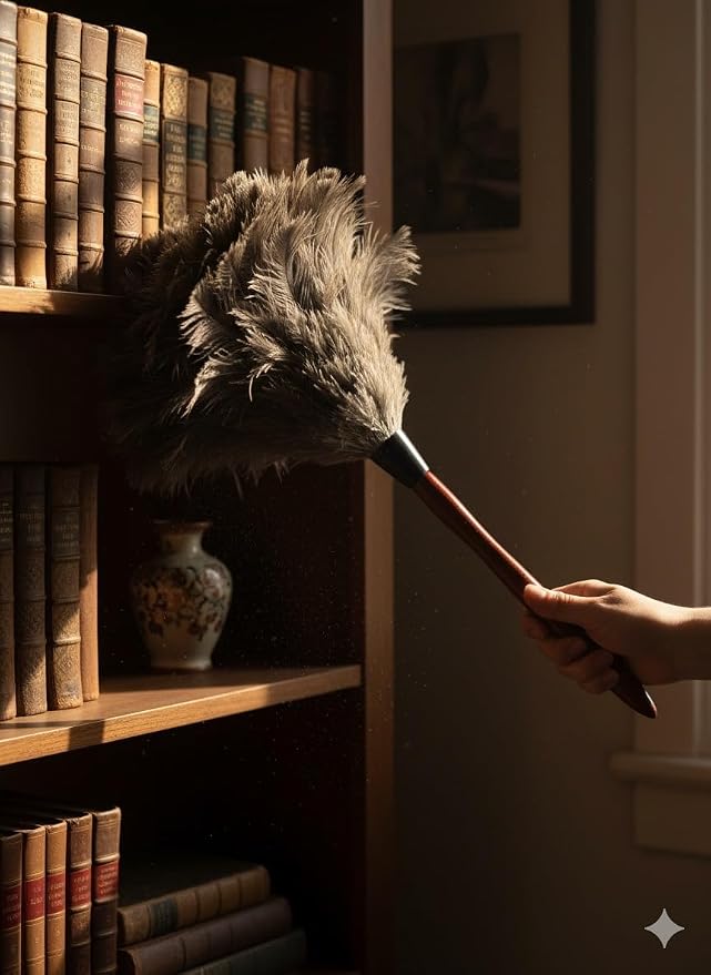 AAYU Feather Duster 14.5 inch for Home Cleaning | Soft-Feather Moping and car - Image 3