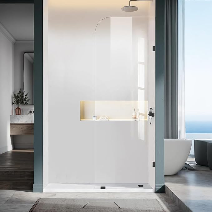 Bathroom Shower Door, 3/8" Glass Shower Doors - Image 5