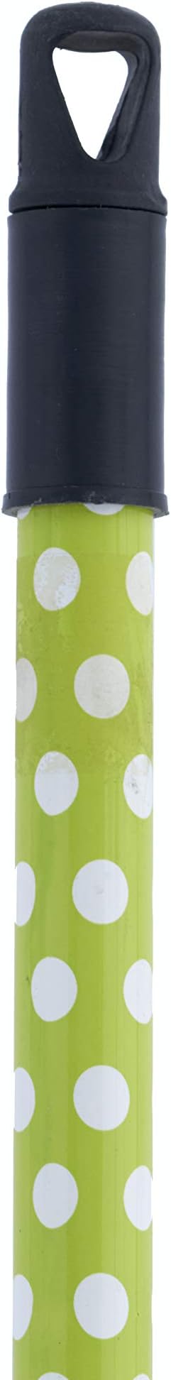 Superio Cotton Mop and Broom Set, Light Green Polka Dot Print Design, Superior - Image 6