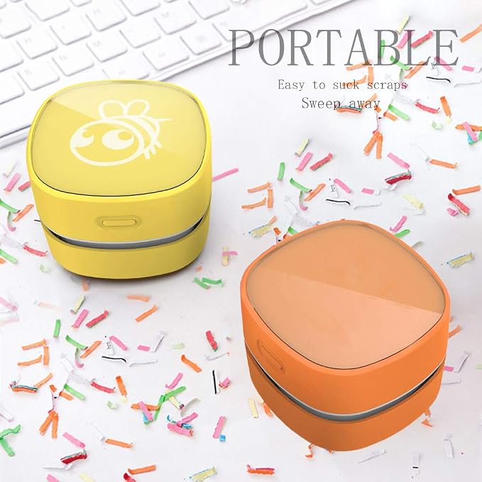 ODISTAR Desktop Vacuum cleaner, Mini table dust sweeper Energy Saving, High - Image 3