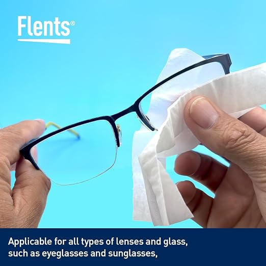 Flents Lens Wipes, Wipe 'N Clear Basic, Pre-Moistened, Streak-Free, Safe - Image 3