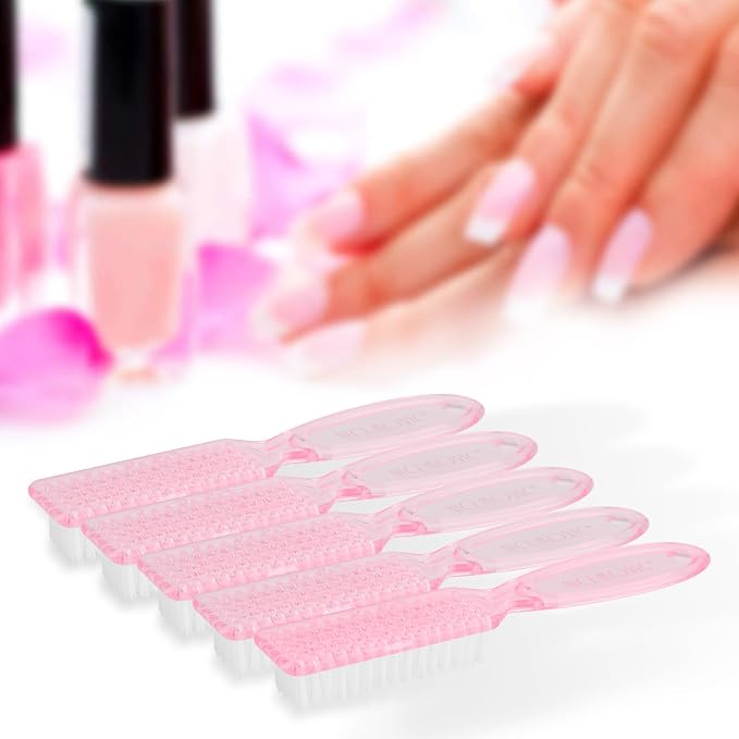 NICEMOVIC 20 Pcs Nail Brush for Cleaning Fingernails, Handle Grip Nail Scrubber - Image 6