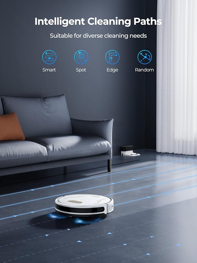 Robot Vacuum and Mop 4000Pa Suction, 3 in 1 Robotic Vacuums - Image 4