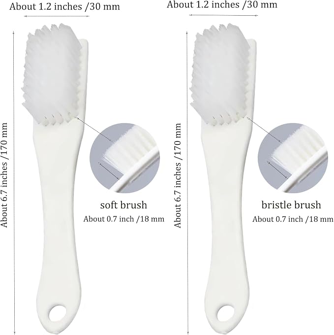 Nail Cleaning Brush, Handle Grip Nail Cleaning Brushes - Image 2