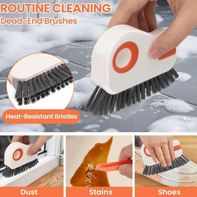 Window Cleaning Tool Set, 10 Pack Multi-Purpose Window Track Cleaner - Image 2