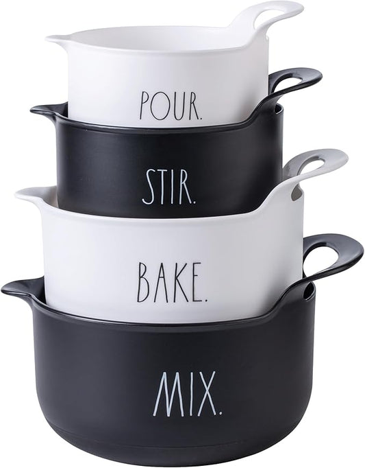 Rae Dunn Non-Slip Mixing Bowls by RaeDunn
