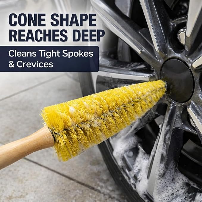 HI-TECH Wheel Spoke Brush for Rims & Wheels - Image 2
