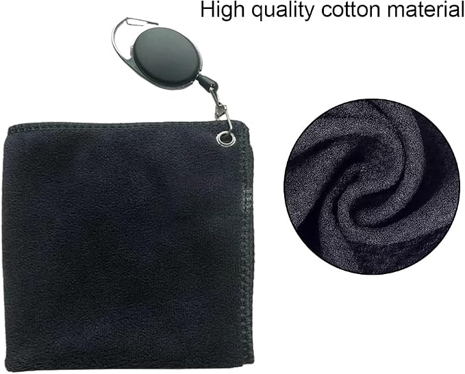 2 Pcs Golf Towels Quick Drying Golf Cleaning Towels - Image 3