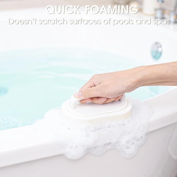 Thickened Handheld Scrub Pad for Hot Tubs, Spas & Pools, Non-Scratch - Image 5
