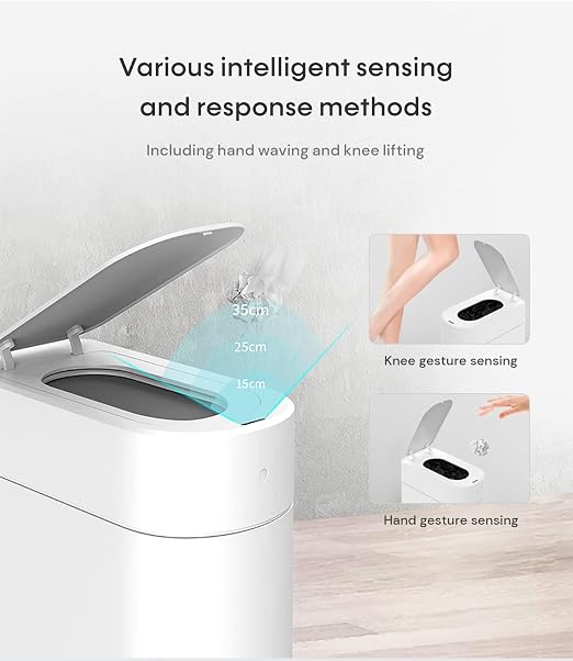 TOWNEW T3 Slim Automatic Infrared Motion Sensor Trash Can - Image 4