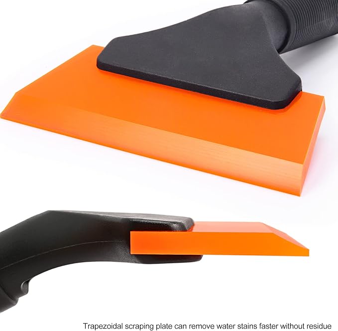 EHDIS Small Squeegee 5 inch Rubber Window Tint Windshield Scraper - Image 5