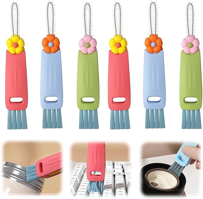 2025 New 3 in 1 Cup Lid Cleaning Brush, Crevice Cleaning Brush by Cecurpo