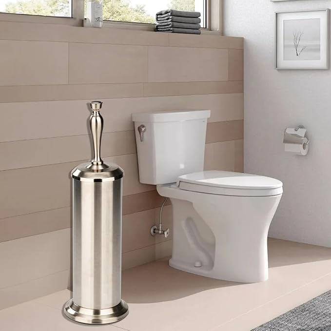 J&V TEXTILES Toilet Brush, Toilet Bowl Brush - Image 5