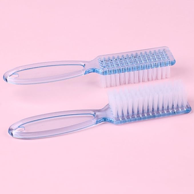 6 PCS Handle Grip Nail Brush, Hand Fingernail Cleaner Brush Manicure Tools - Image 7