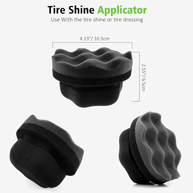 YeewayVeh 5PCS Pro Wheel Detailing Kit | 360° Bendable Rim Cleaner Brush - Image 6