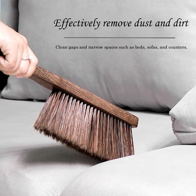 Hand Broom Brush Dust Cleaning: Hand Brush, Dusting Brush, Couch Brush - Image 2