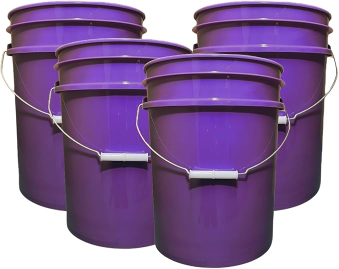 House Naturals 5 Gallon Premium HPDE Plastic Bucket by House+Naturals