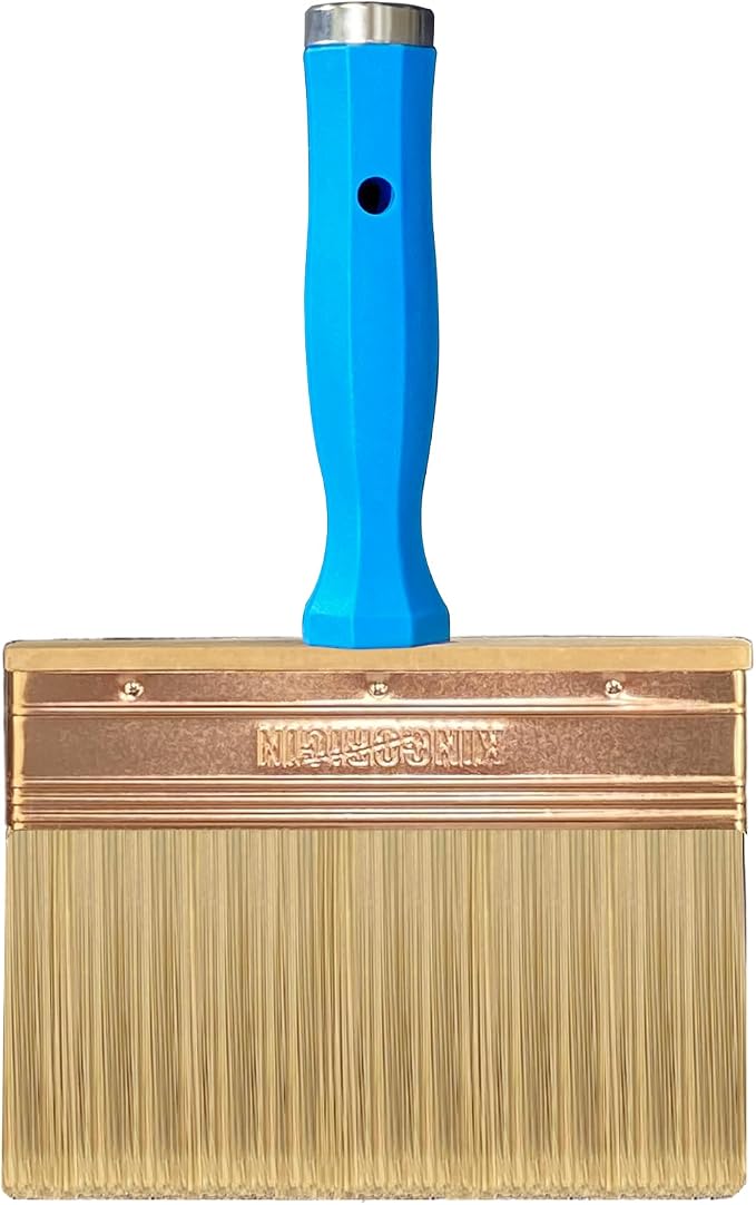 Deck Stain Brush, 6 Inch Deck Paint Brush by KINGORIGIN
